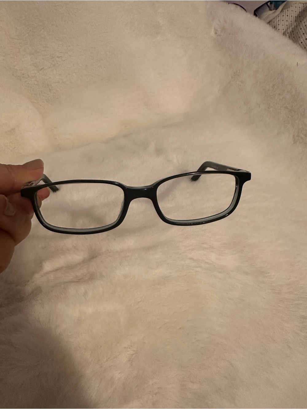 Gucci Black Rectangular Eyeglass Frames